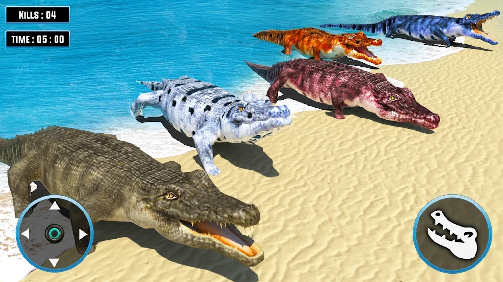 鳄鱼模拟器动物3D手游