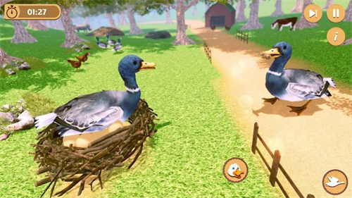 鸭子家庭生活模拟器3D
