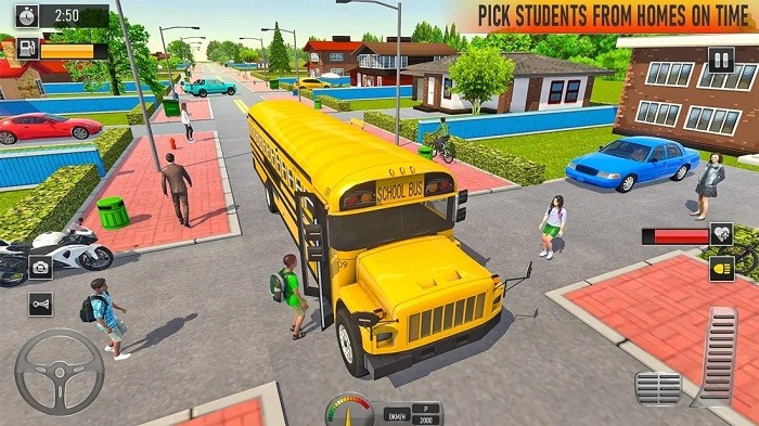 校车驾驶巴士