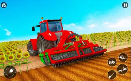 拖拉机驾驶农业模拟