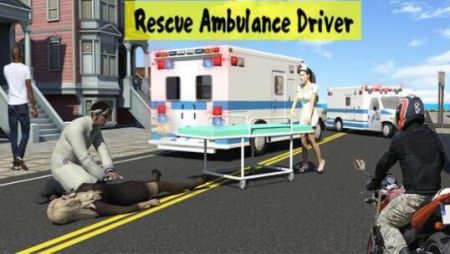 城市救护车救援司机
