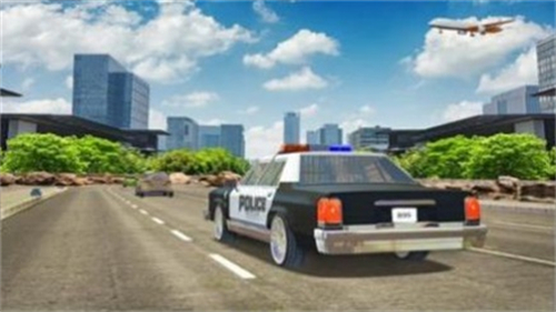 警车追逐驾驶模拟器