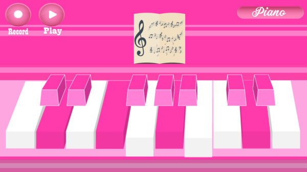 粉红钢琴